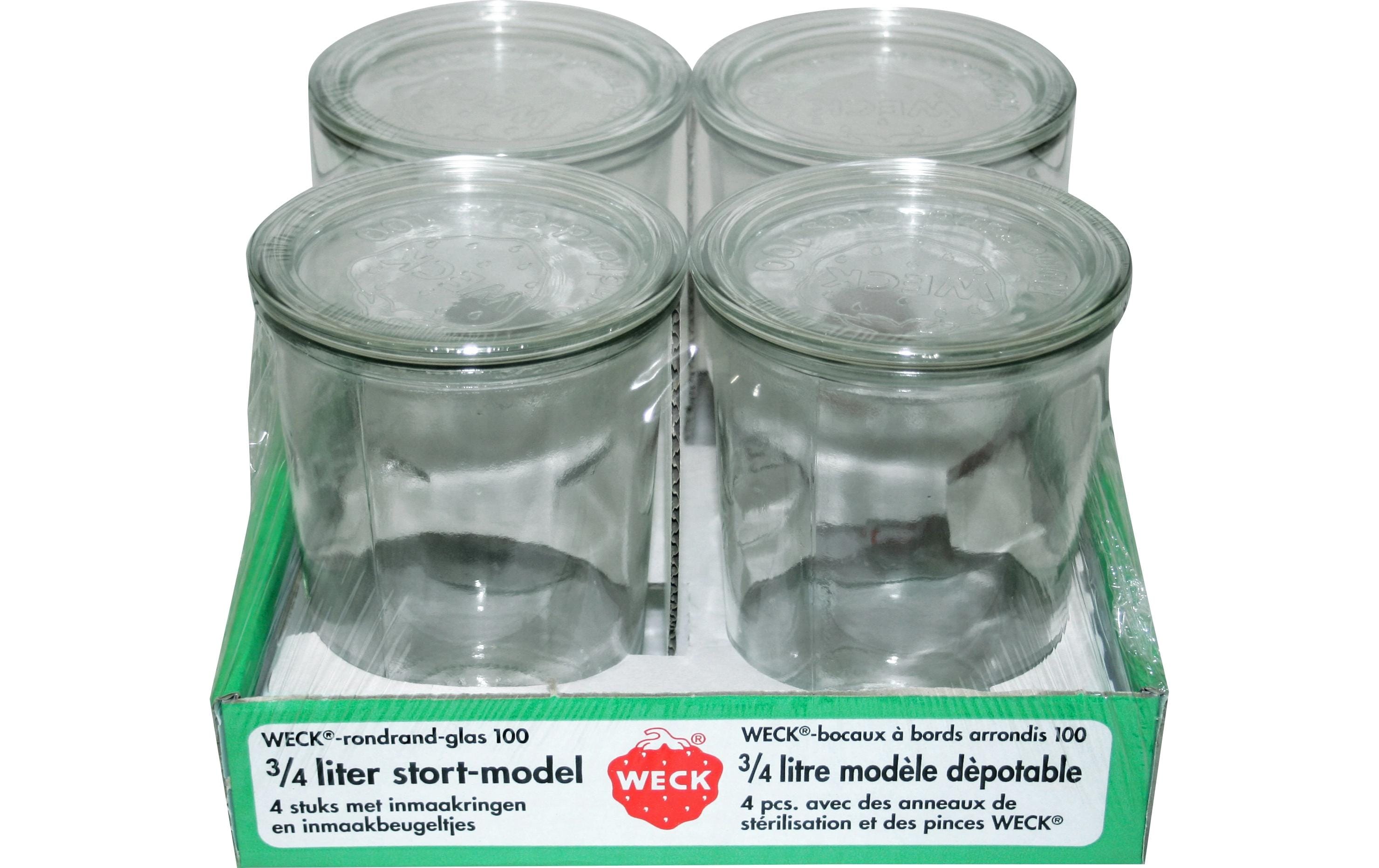 Set Weck-Gläser 850 mlEinmachgläser