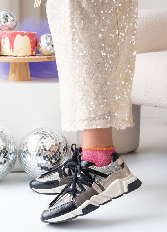Dames Sneakers Dwrs Los Angeles Stone elefante Zilver