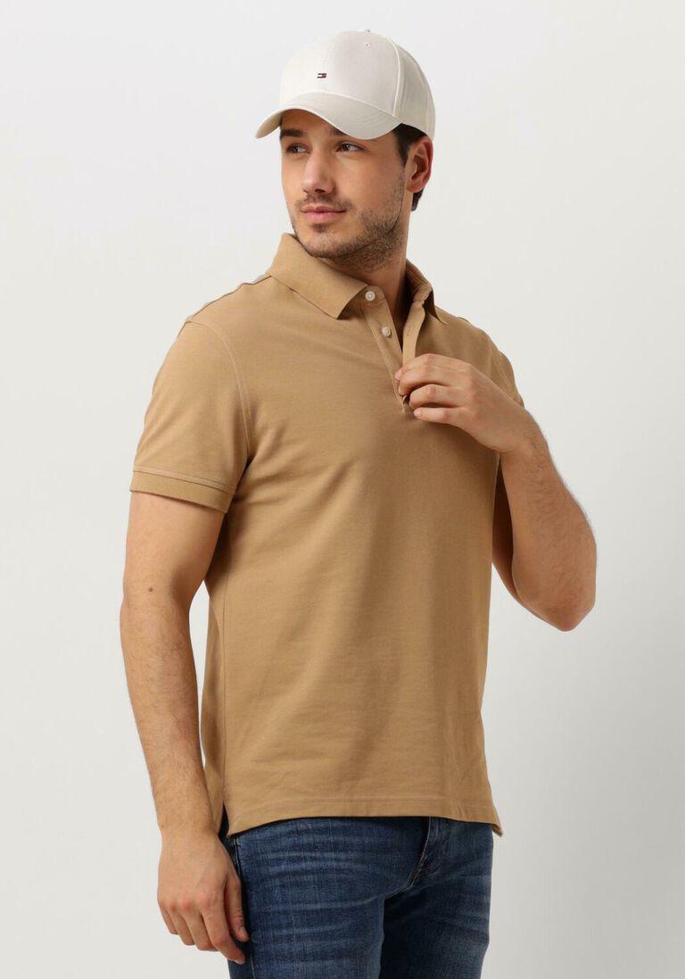 TOMMY HILFIGER khaki tommy hilfiger polo 1985 slim polo