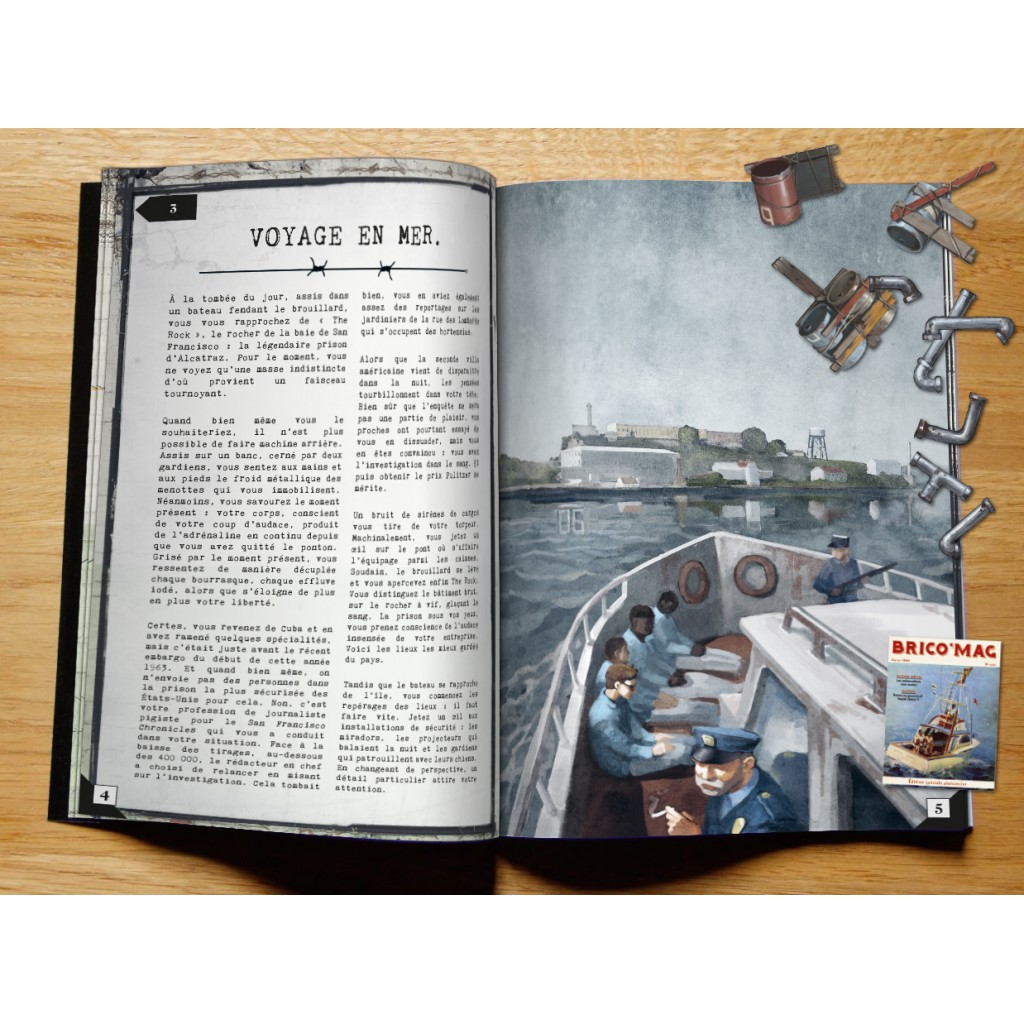 Escape Quest - Infiltration à Alcatraz