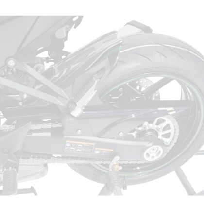 Garde boue Ermax Arrière KAWASAKI NINJA SX 1000 - Noir / Gris