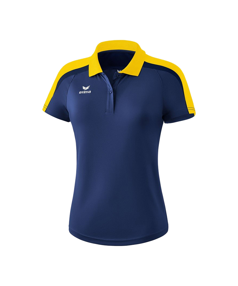 Erima Liga 2.0 Poloshirt Damen Blau Gelb