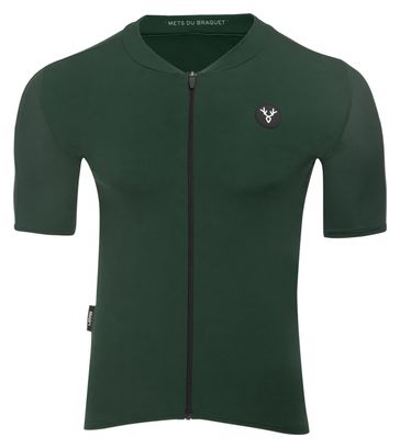 Maillot Manches Courtes LeBram Allos Vert Agave Coupe Aero