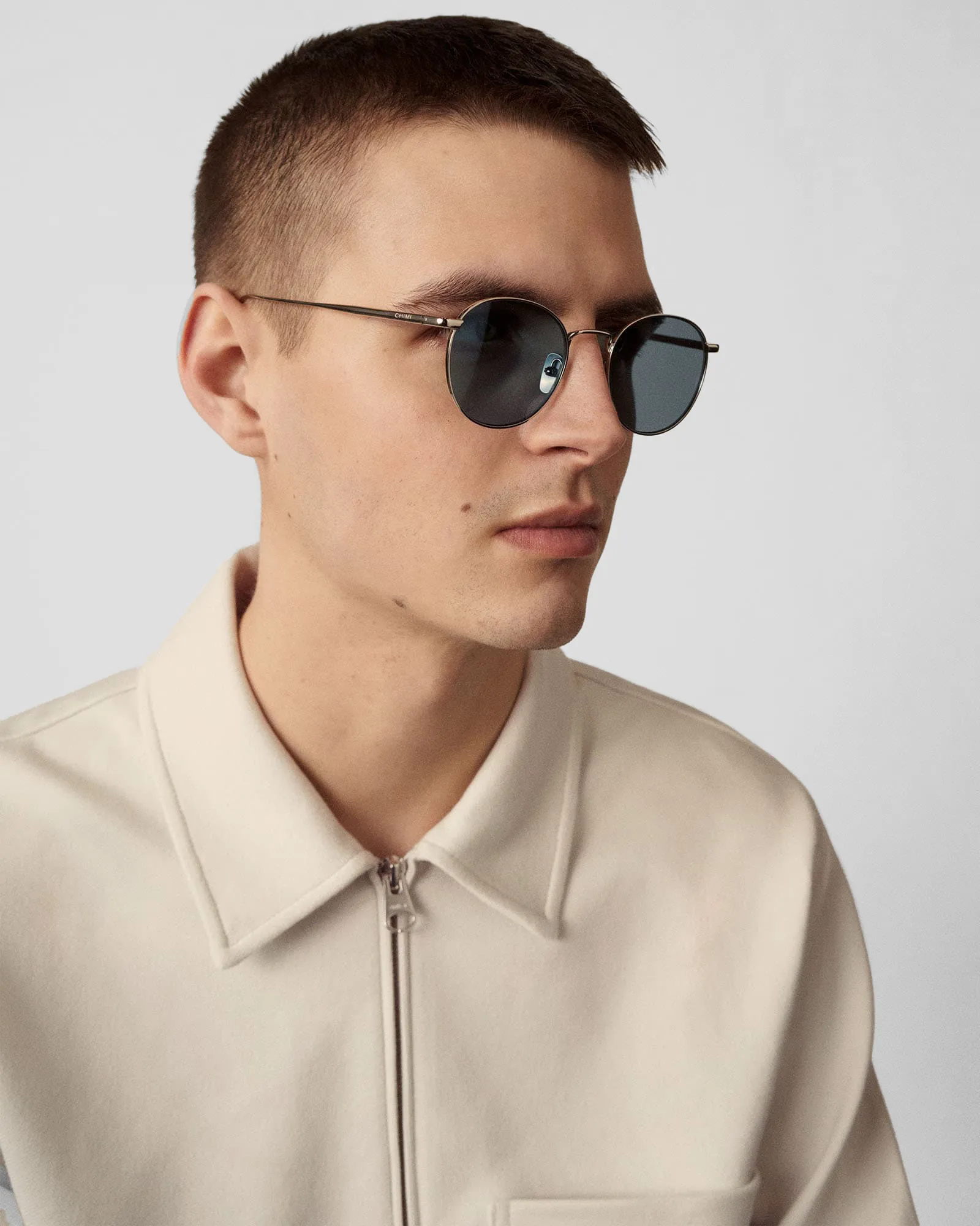 Chimi Eyewear ROUND BLUE P SUNGLASSES