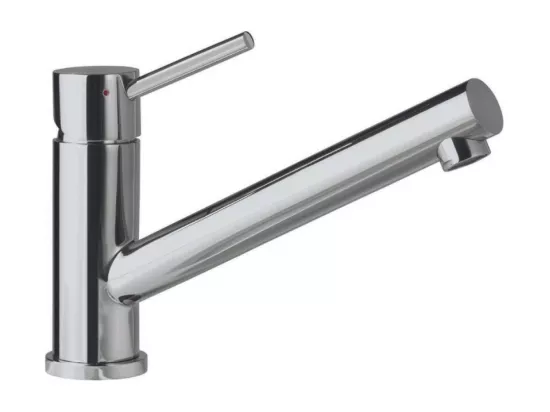 Robinet cuisine VILLEROY ET BOCH Como Acier massif poli