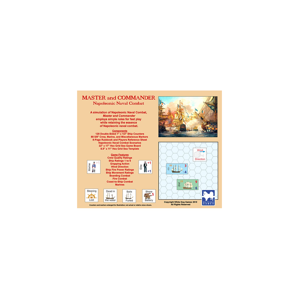Master & Commander with Scenario Book