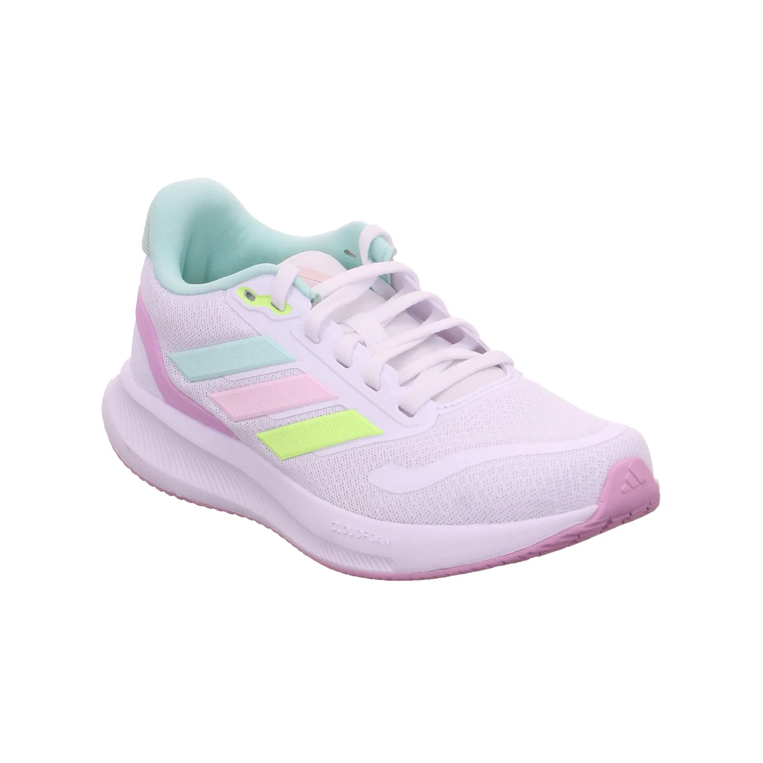 ADIDAS Kinder Sportschuh Weiss Lederimitat