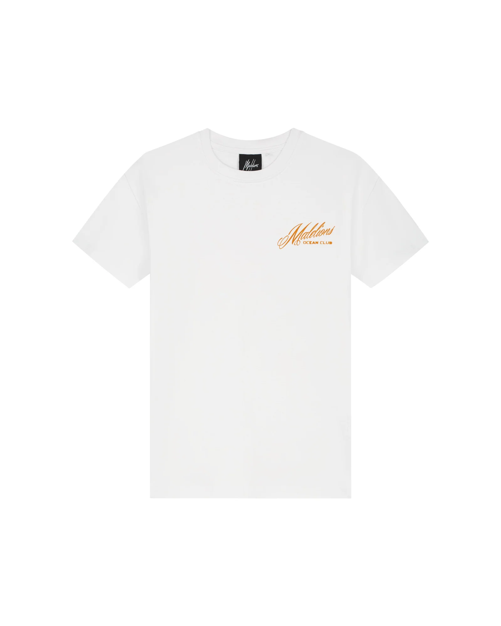 Malelions Junior Relaxed Yacht T-shirt Kids Wit