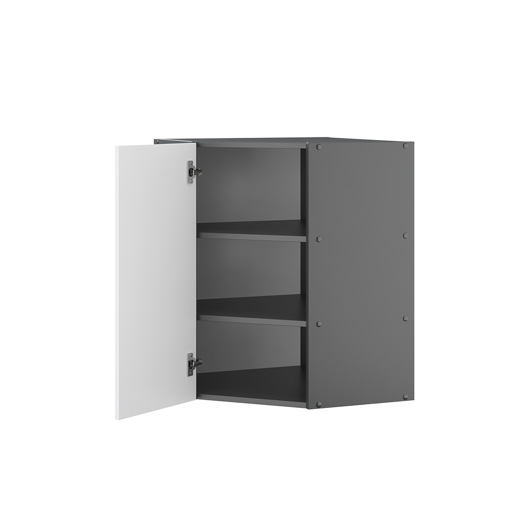 Vicco Eckhängeschrank 57 cm FAME Line Küchenschrank Küchenzeile Landhaus Weiß Anthrazit