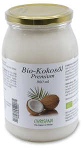 CHRISANA Kokosöl Bio, 900 ml