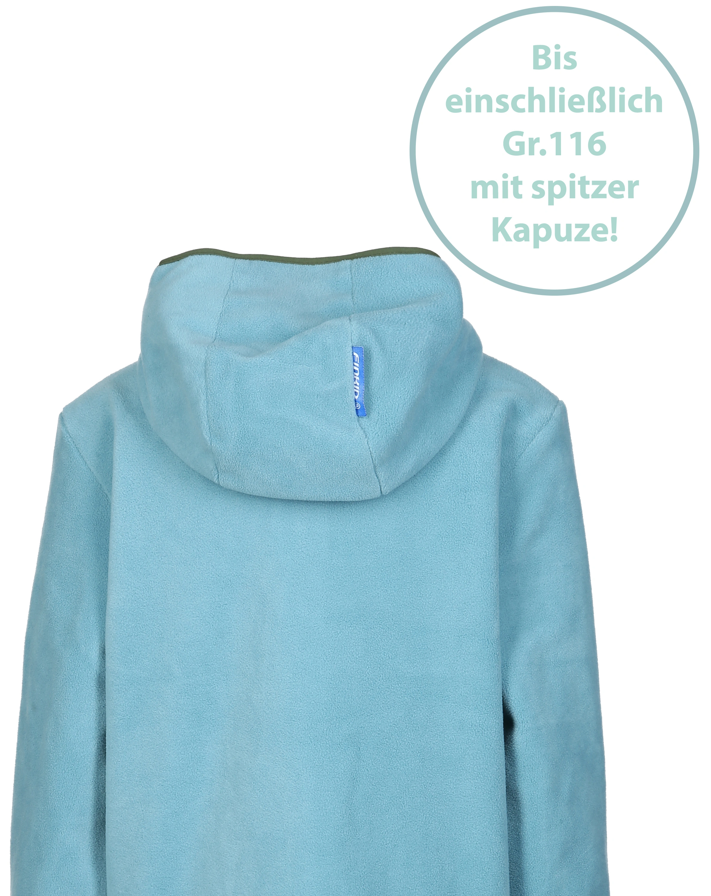 Fleecejacke TONTTU in smoke blue
