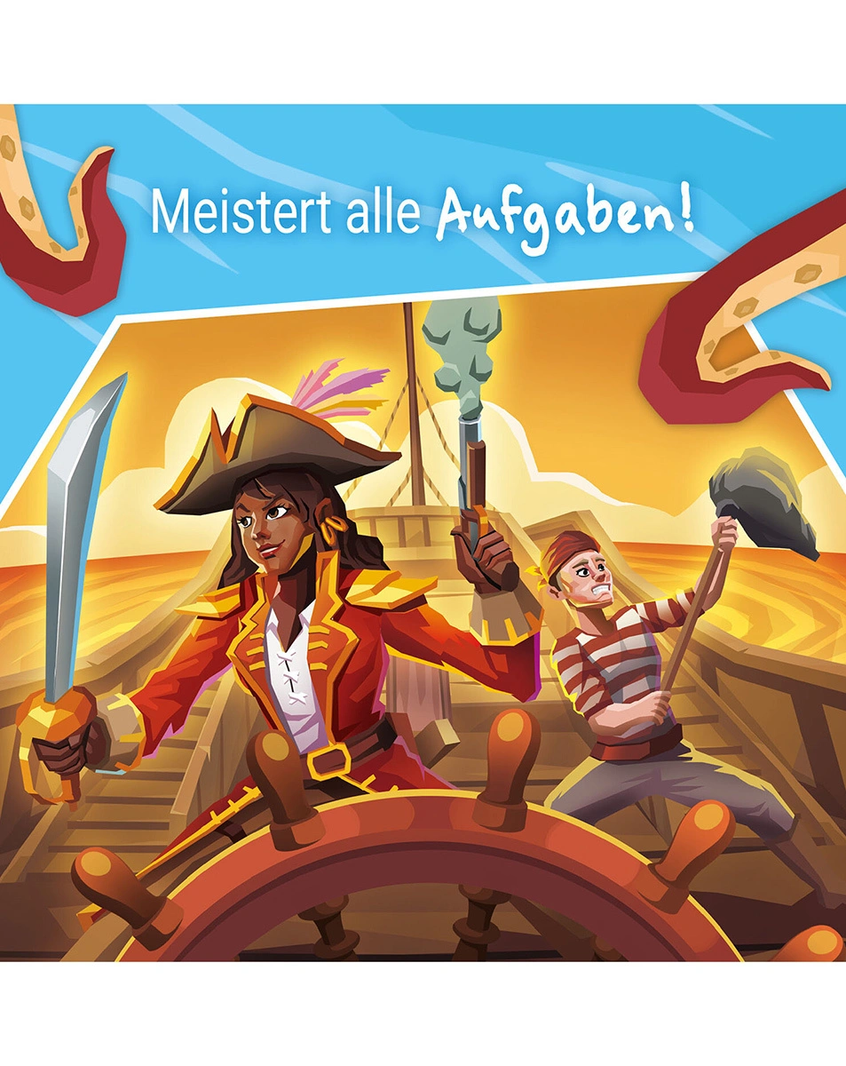 Gesellschaftsspiel NOOBS - ÜBER BORD in bunt