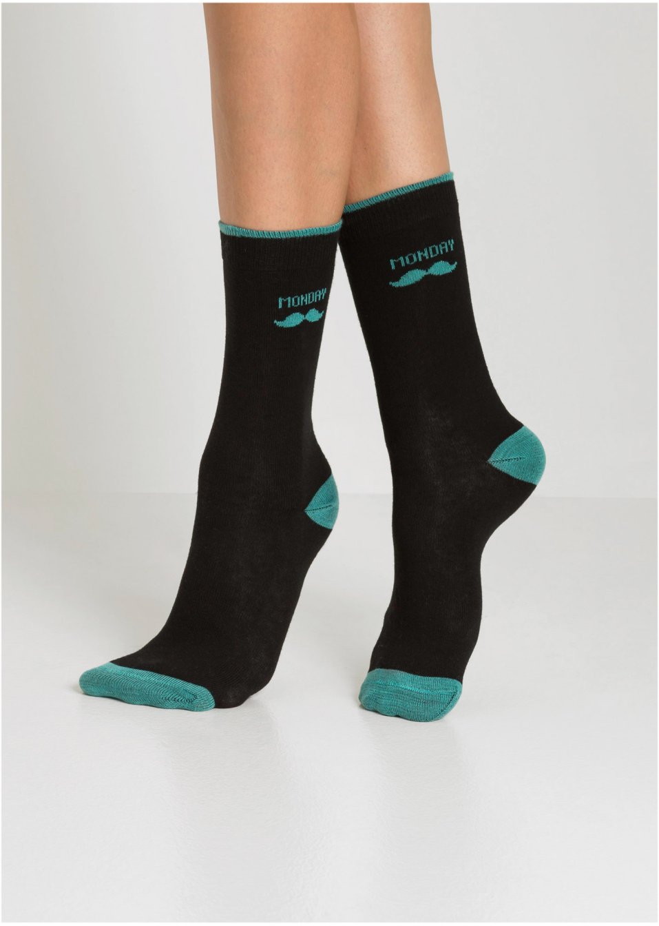 Lot de 7 paires de chaussettes jours de la semaine