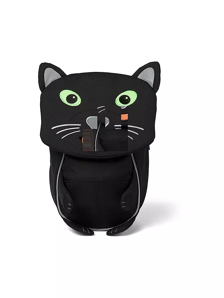 AFFENZAHN Kinder Rucksack Kleine Freunde - Panther schwarz