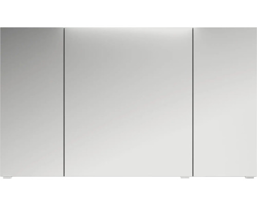 Jungborn spiegelkast VENTITRE 120 x 17 x 70,3 cm wit hoogglans 3-deurs J850.091250
