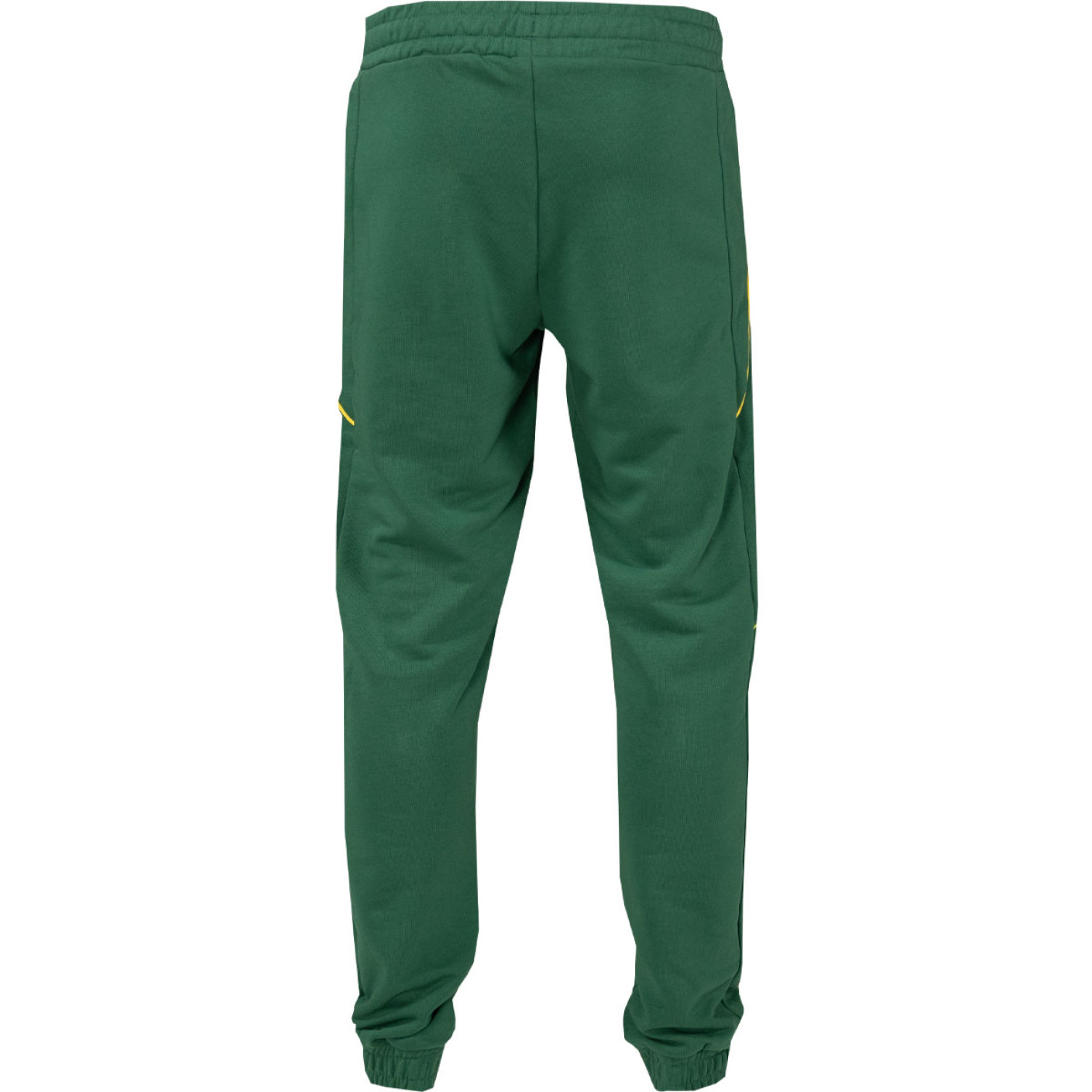 PUMA King Pelé Joggingbroek Donkergroen Geel