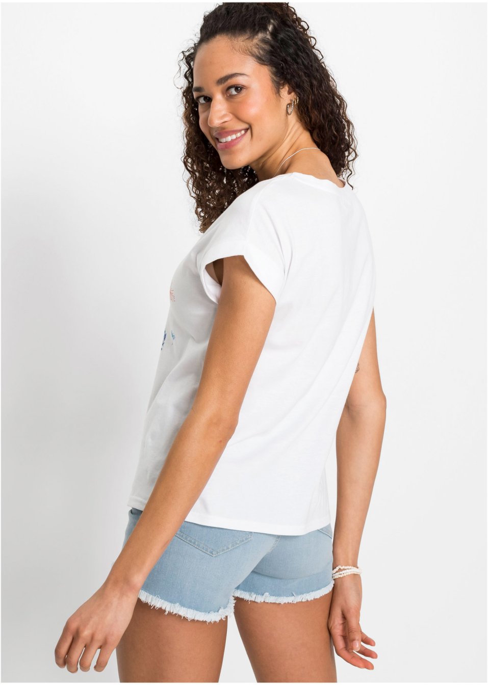 T-shirt à imprimé floral