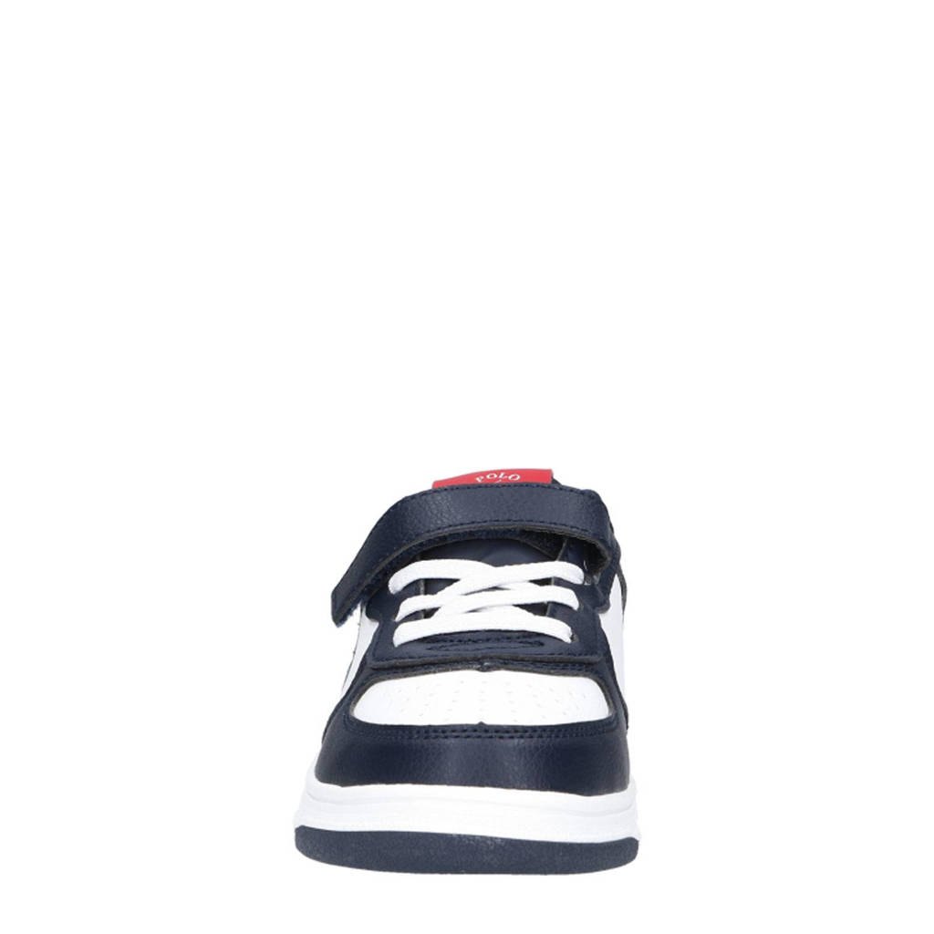 Ralph Lauren Masters Court Bear PS Schoolkind sneakers blauw/wit