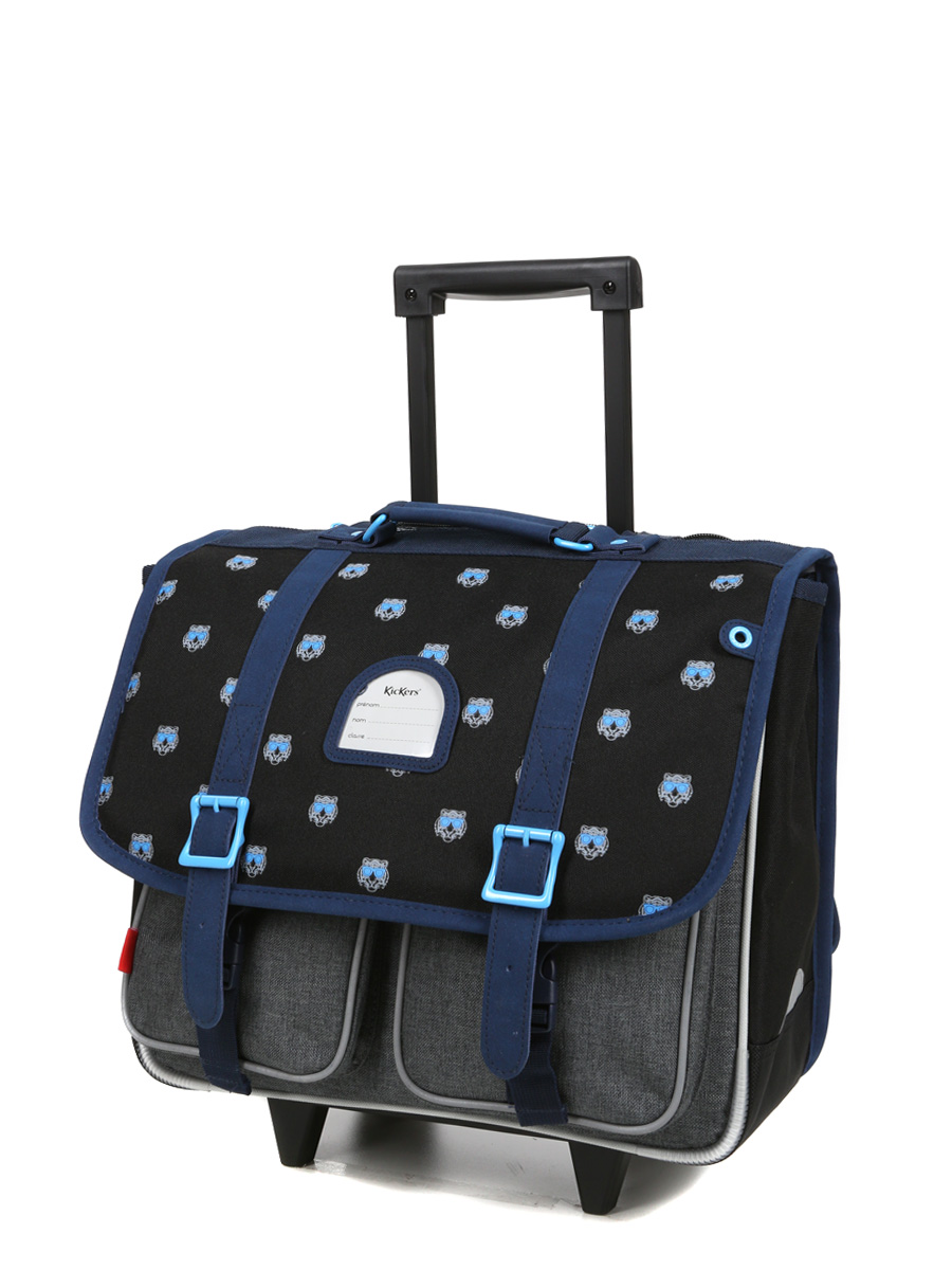 Cartable À roulettes Kickers Boy Tiger 38 cm