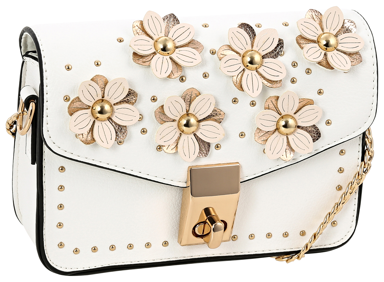 Handtasche - Shiny Flowers