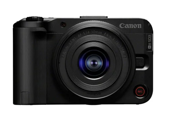 Canon EOS R50V   RF-S 14-30mm f/4-6.3 IS STM PZ Kit, 24,2 MP, 6000 x 4000 pixel, CMOS, 4K Ultra HD, Berøringsskærm, Sort