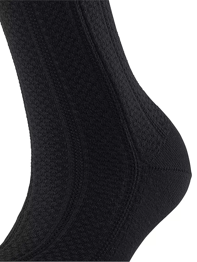 FALKE Socken NEEDLEPOINT black schwarz