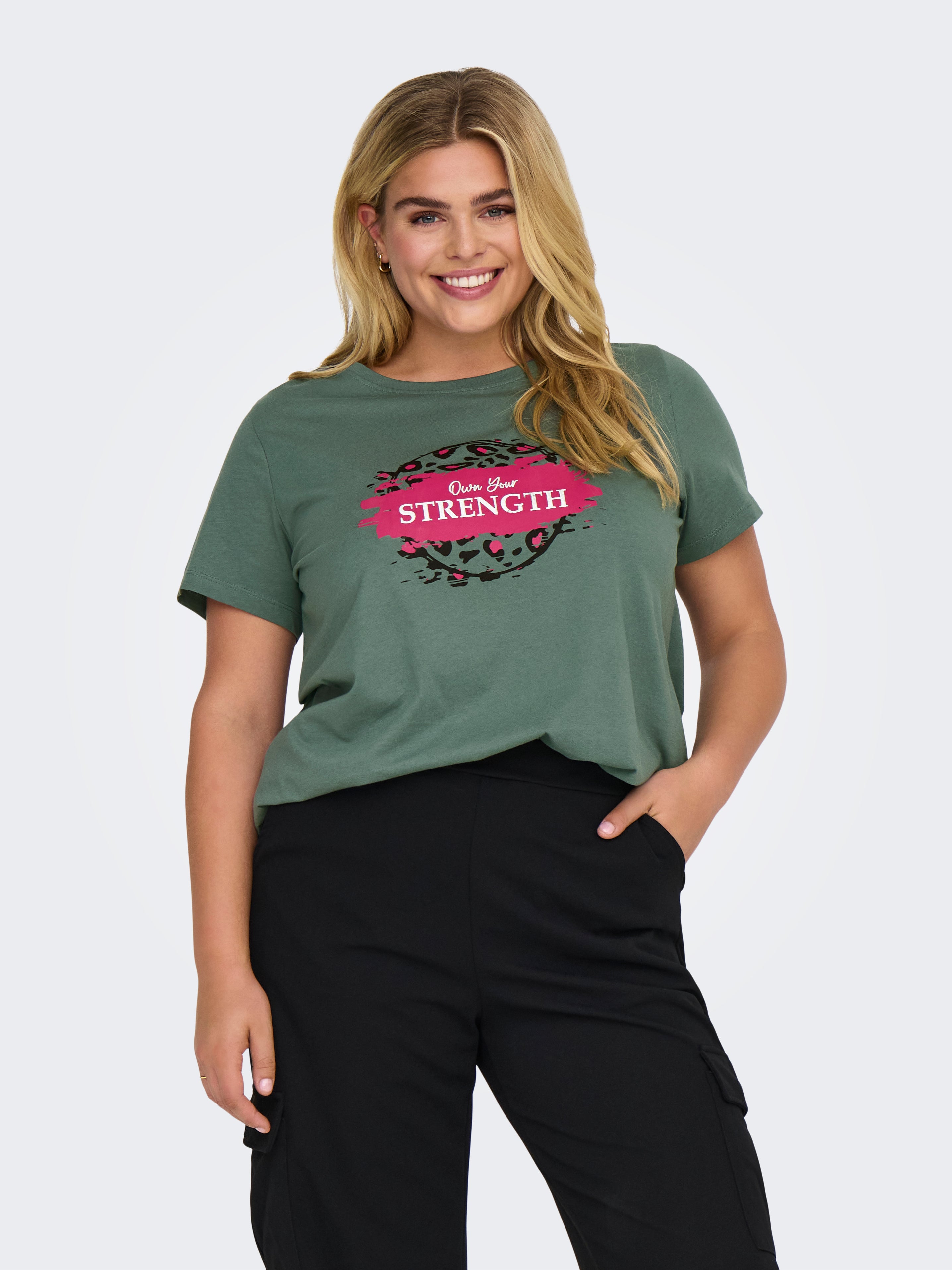 CARBONNIE Top Balsam Green