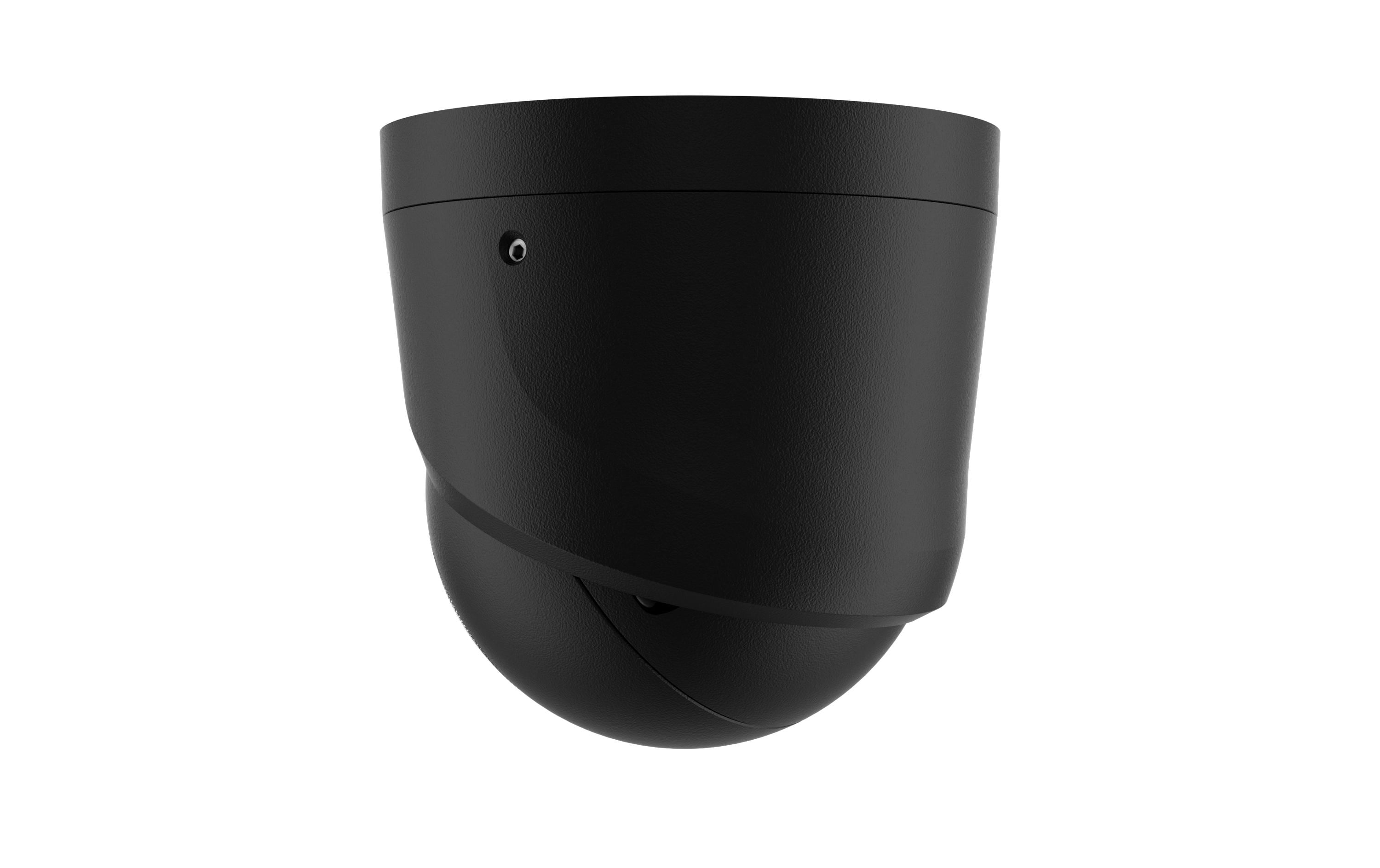 Netzwerkkamera TurretCam (5 Mp/4 mm) Schwarz<br>Kabelgebundene IP-Überwachungskamera mit KI