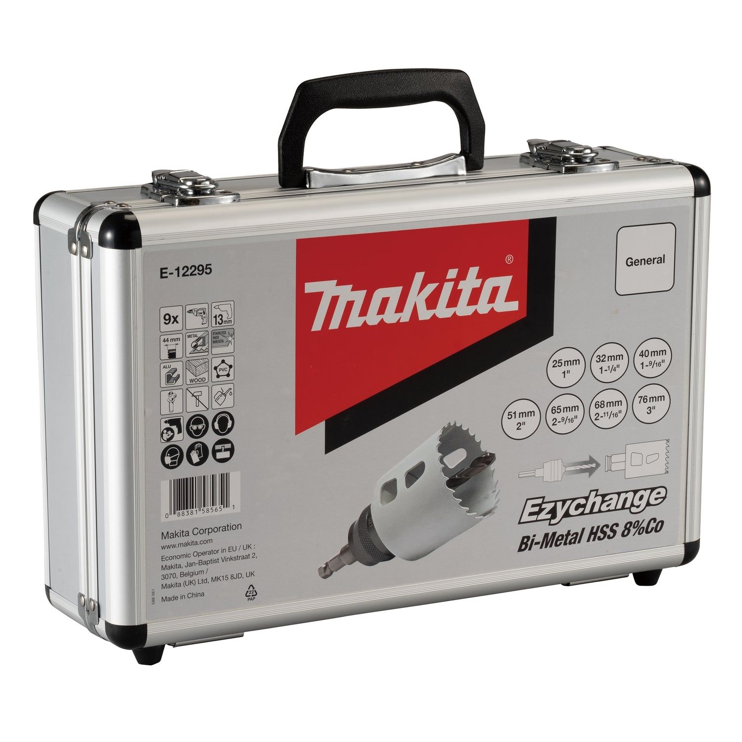 Makita Gatzaagset 9-delig Ezychange - E-12295