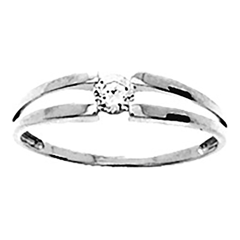 Bague femme - Oxyde de zirconium - Argent 925