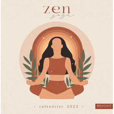 Calendrier illustré BOUCHUT 30 x 30 cm ZEN 70 %