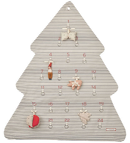 Liewood Kalender - Natalie Weihnachten - Streifen Sandy/Classic+