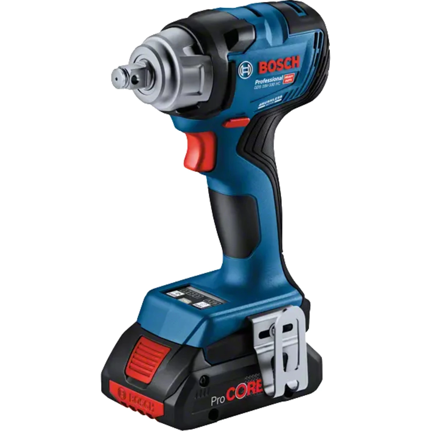 Bosch GDS 18V-330 HC 18V accu slagmoersleutel body in L-boxx - 1/2 - 560 Nm