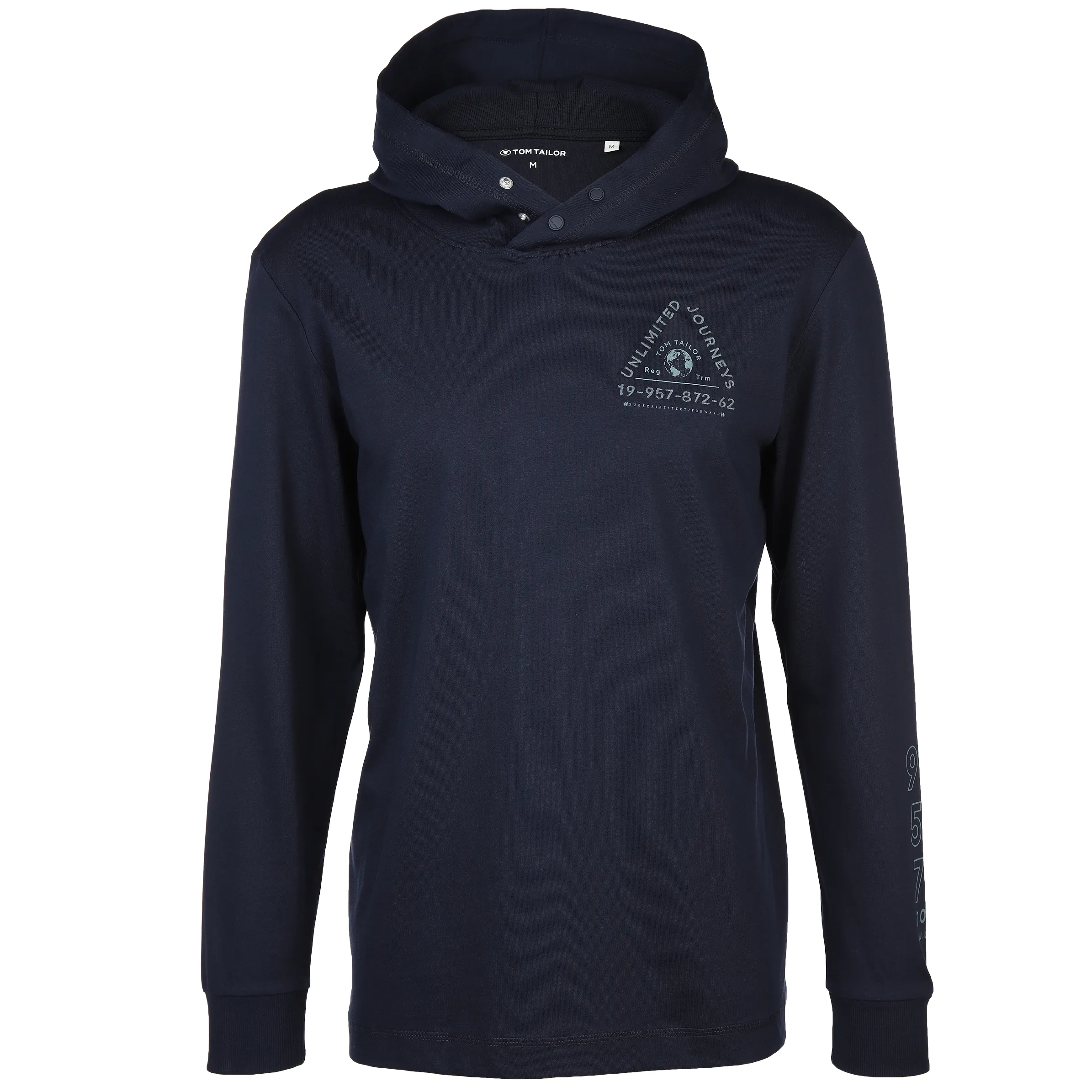 Herren Longsleeve mit Kapuze