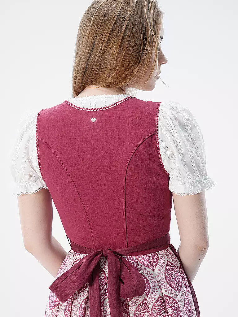 TRENTINI Dirndl  rot