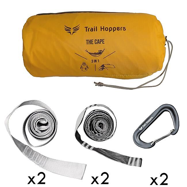 TRAIL HOPPERS - HAMAC TARP PONCHO LA CAPE 3 EN 1