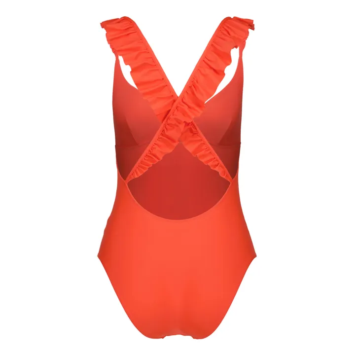 Canopea Maillot de Bain 1 Pièce Polyamide Recyclé Allegra - Collection Femme  | Orange