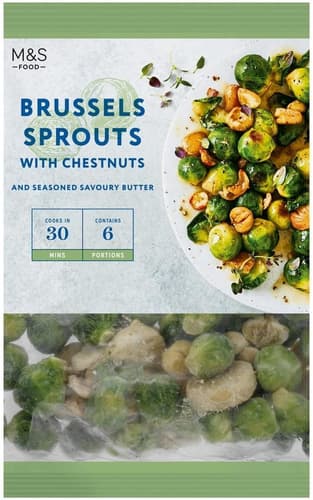 Marks & Spencer Brussels Sprouts with Chestnuts