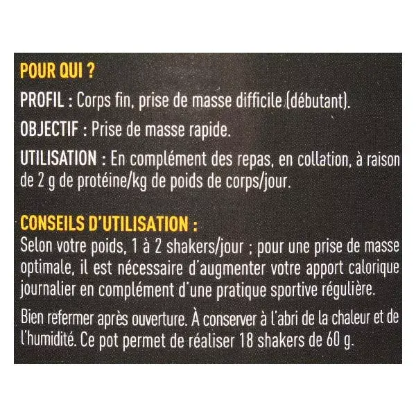 Eafit Gainer Max Vanille Intense 1.1Kg