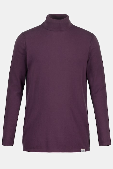 STHUGE Rollkragenpullover, Feinstrick, Langarm, bis 8XL