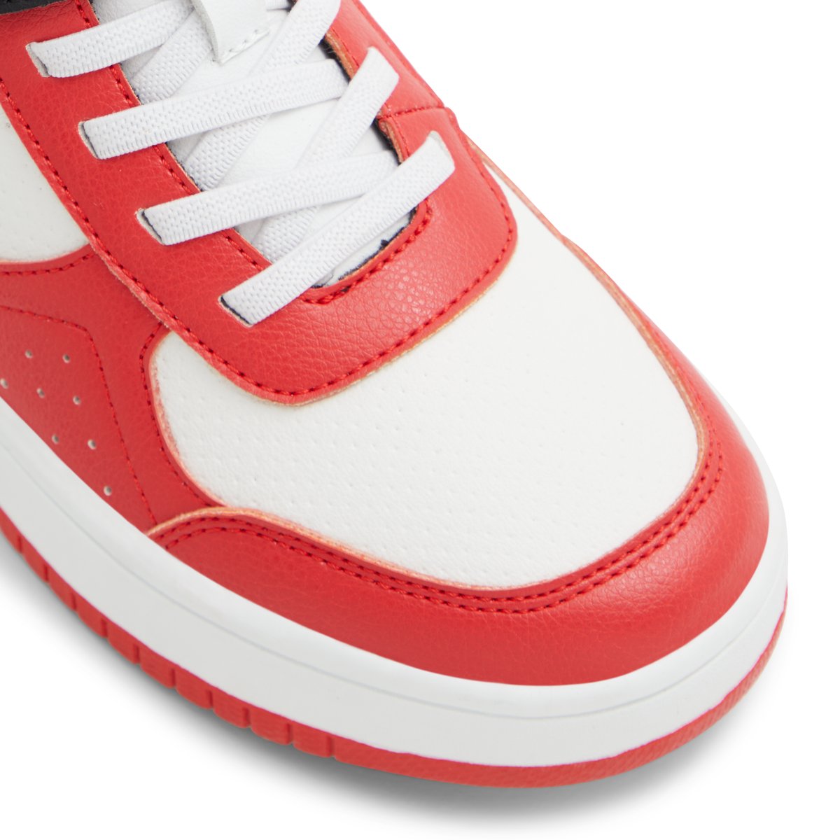 BBX-Swag-jb-Baskets montantes - Talon plat - Rouge Vif