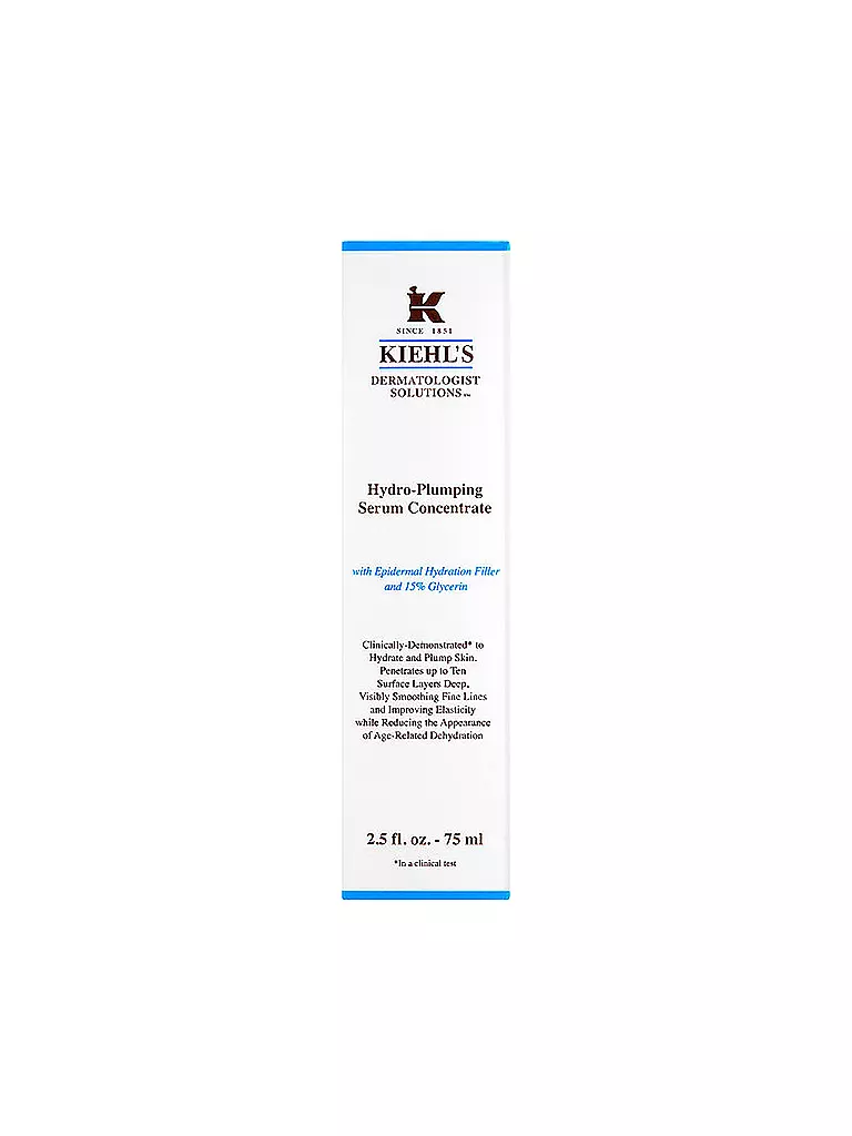 KIEHL'S Hydro-Plumping Re-Texturizing Serum Concentrate 75ml keine Farbe