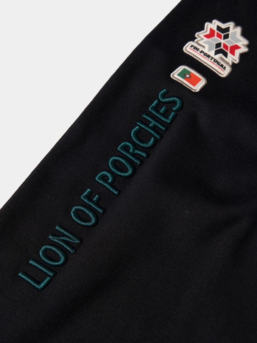 Calças jogger com cordões Lion x FDI