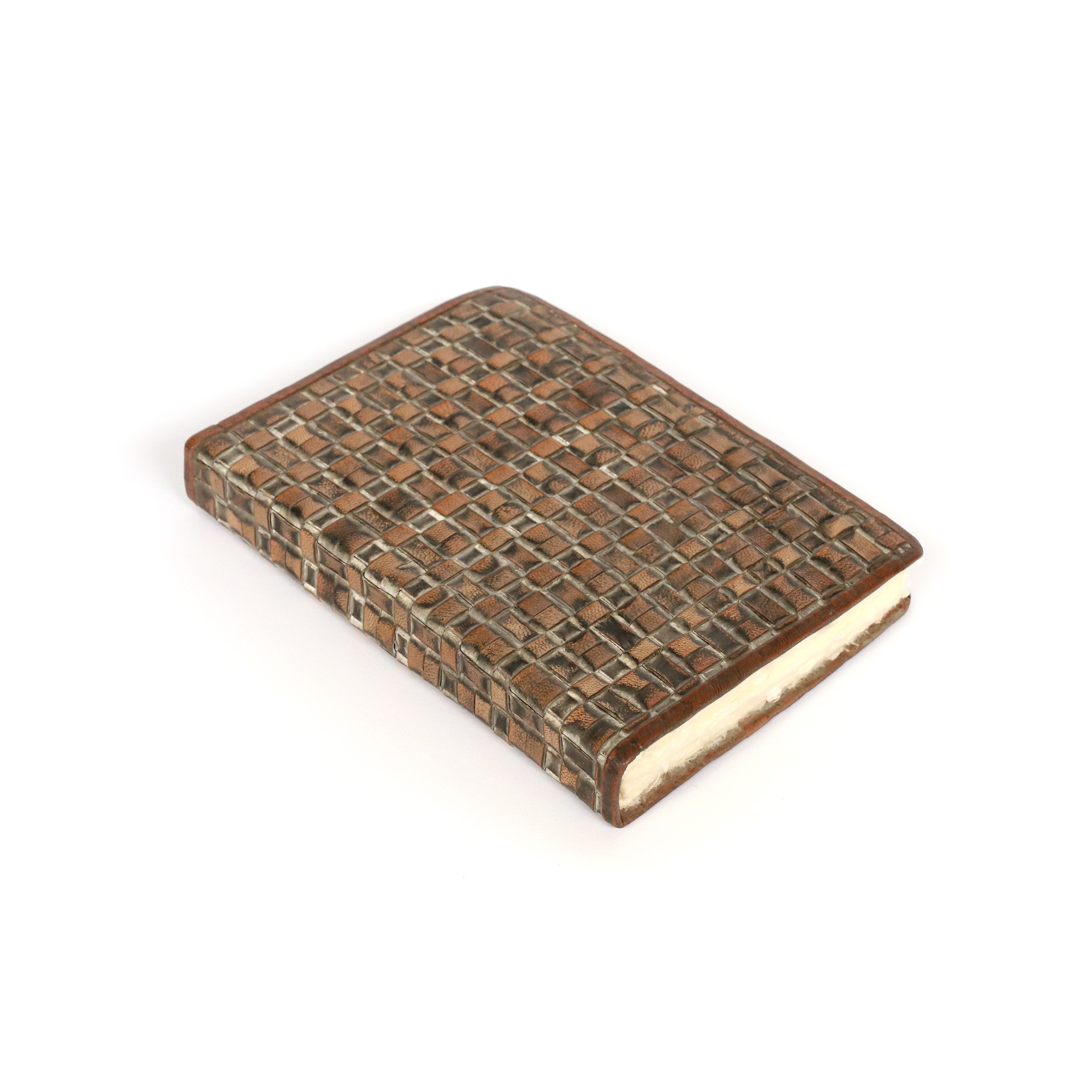 Notizbuch 'Eka' aus Leder, braun, H 19 cm, B 14 cm, T 3 cm günstig bestellen