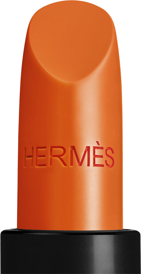 HERMÈS Rouge Hermès, satin lipstick, Orange Boîte