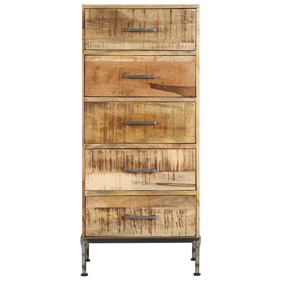vidaXL - Ladekast - Bruin - Hout