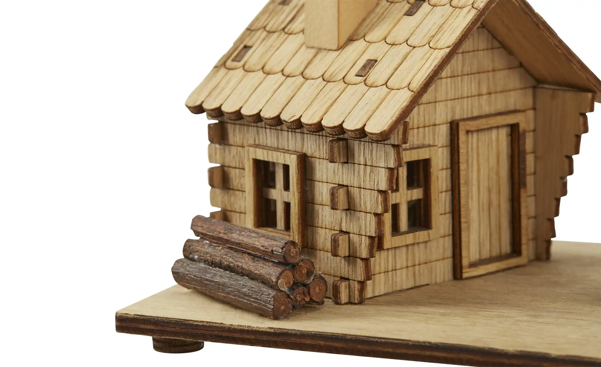 HOME STORY LED Holz Hütte