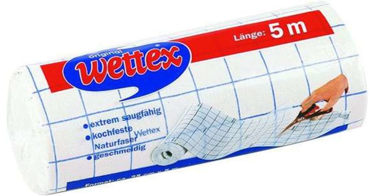 WETTEX Rolle dünn 5 Meter