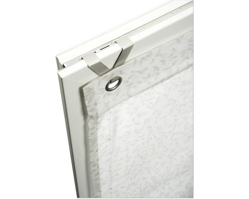 GRS Vouwgordijn Zen Silence Rice wit zonder boren 100x140 cm incl. accessoires