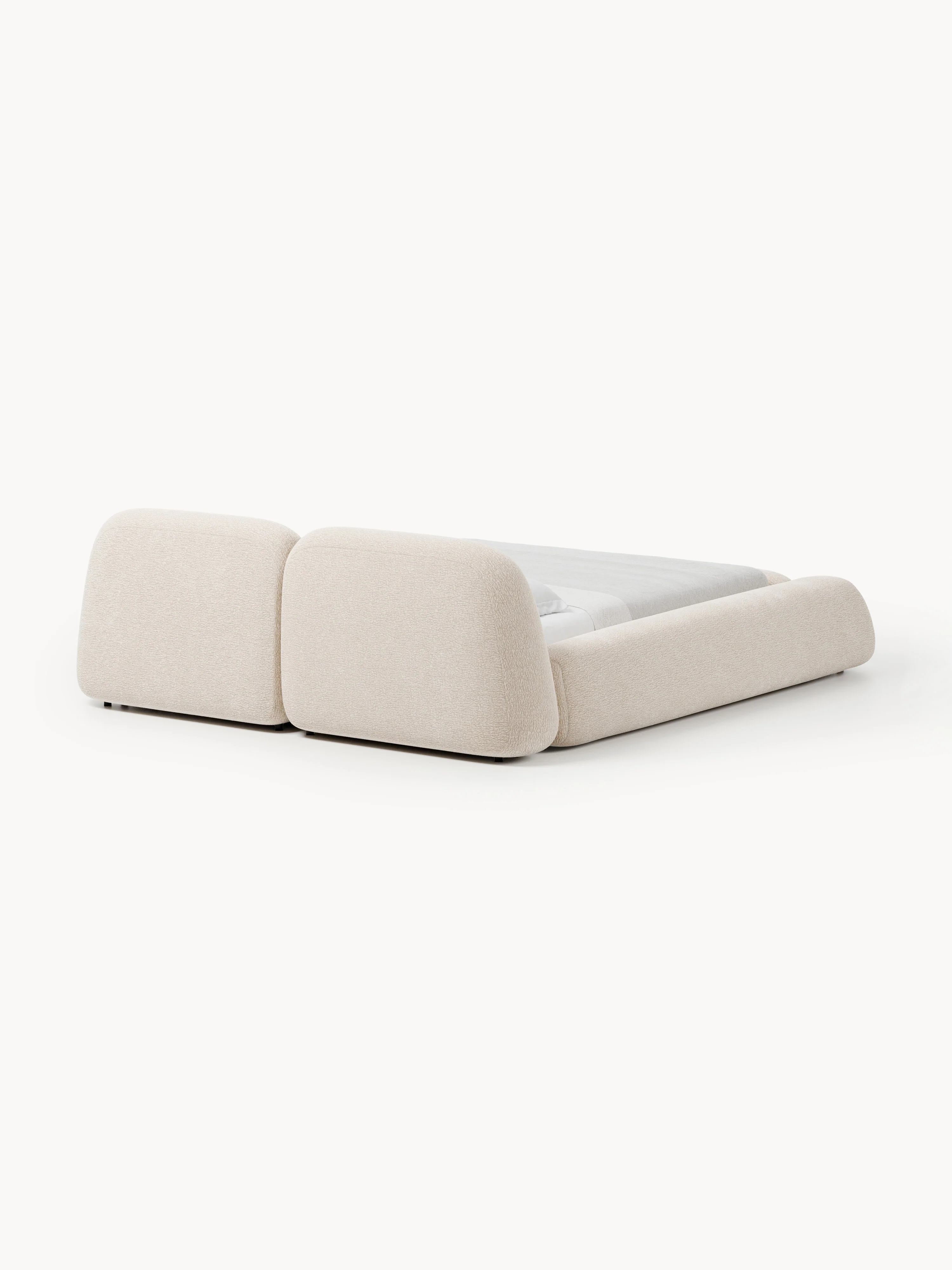 Gestoffeerd bed Wolke met opbergruimte